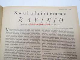 Kotiliesi 1935 nr 18 syyskuu II, sis. mm. seur. artikkelit / kuvat / mainokset; Kansikuva piirtänyt Martta Wendelin, Oxygenol, Soitonopetus - tarvitsevatko