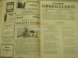 Suomen Urheilulehti 1914 -vuosikerta (Sis lehdet lokakuu 1913 - lokakuu 1914)