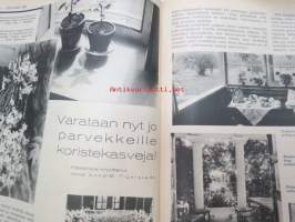 Kotiliesi 1935 nr 5 maaliskuu I, sis. mm. seur. artikkelit / kuvat / mainokset; Kansikuva piirtänyt Martta Wendelin, Gallen-Kallela Kalevala-taulujäljennöksiä