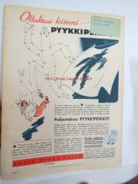 Kotiliesi 1935 nr 5 maaliskuu I, sis. mm. seur. artikkelit / kuvat / mainokset; Kansikuva piirtänyt Martta Wendelin, Gallen-Kallela Kalevala-taulujäljennöksiä