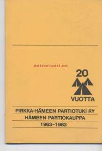 Partio-Scout: Pirkka-Hämeen Partiotuki Hämeen Partiokauppa 20 v