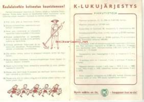 K-kauppa - Lukujärjestys