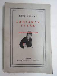 Lahjakas tytär (kansikuvitus Martta Wendelin)