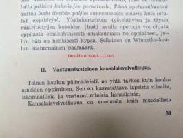 Amerikassa uutta etsimässä - koulumiehen matkahavaintoja, erilaisia Amerikan koululaitostyypejä ja opetusta havainnoimassa