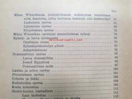 Amerikassa uutta etsimässä - koulumiehen matkahavaintoja, erilaisia Amerikan koululaitostyypejä ja opetusta havainnoimassa