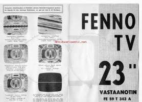 Fenno TV 23 &quot; vastaanotin FE 59 T 343 A -  TV- televisio myyntiesite