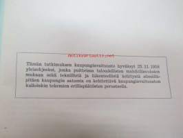 Tutkimus Porin satamasta - A. Katsaus Porin satamien valtakunnalliseen asemaan sekä satamien nykyisiin liikentellisiin ja teknillisiin oloihin B. Yleissuunnitelma