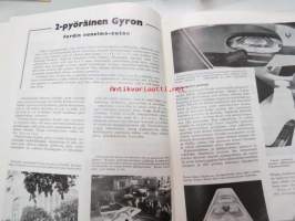 Suomen autolehti 1961 nr 9, sis. mm. seur. artikkelit / kuvat / mainokset; Kansikuva Simca Ariane - Miss Maailma Marita Lindahl, Näin USA:ssa, 2-pyöräinen Ford