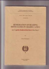 Remediation of Reading Difficulties in Grades 1 and 2 - Are Cognitive Deficits Only Part of the Story?