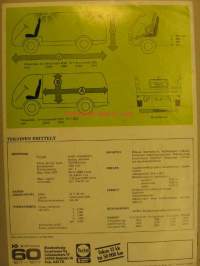 Toyota Hi-Ace 1978 -myyntiesite