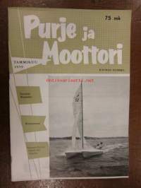 Purje ja Moottori 1959 / 1 (Artikkeli Katamariini -aiheesta. Matkavenen Albin 0-41 Styrman) Rauman numero