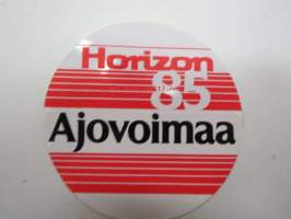 Horizon 85 Ajovoimaa -tarra