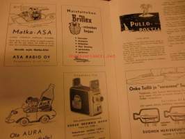 Purje ja Moottori 1959 / 6  kesäkuu, Uudenkaupungin Pursiseura 75 vuotias, Violet - kuuluisa kutonen, Hornet - englantilainen pikkuvene, Wärtsilä-yhtymä O/Y
