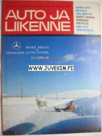 Auto ja Liikenne 1968 nr 12, Ajaako automatkailu päin mäntyä?, Auton käyttöverotus, Ruoste raiskaa, Ford Transit automaatti esittely, Volkswagen 411 "jättiläiskupla"