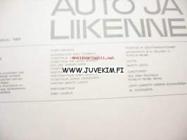 Auto ja Liikenne 1968 nr 9, Käytetty öljy, Uusia liikennemerkkejä, Inarista Kittilään, Fiat 238, ym.