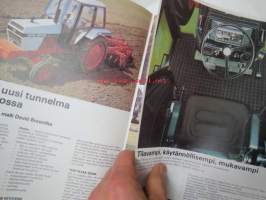 David Brown Case 1490 traktori -myyntiesite / tractor sales brochure, in finnish