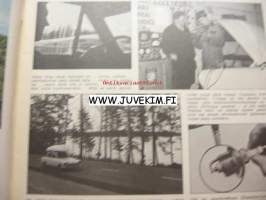 Auto ja Liikenne 1968 nr 5, Henkilöautojen päivän hinnat, Pakettiautosta matkailuauto, Skoda 1100 MB De Luxe, Datsun 2000, VBolkswagen Transporter, Bedford KMS, ym.