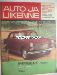 Auto ja Liikenne 1968 nr 3, Auton työllisyysvaikutus, Renault 4 x 4 , Auton mittaristo, autoiljan apuvälineitä, Autolla ulkomaille 1968, ym.