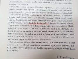 Englantiin kesällä 1963 Scanbritin kautta / kielenopiskelumatkoja perhemajoituksella -myyntiesite