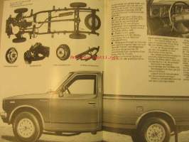Toyota Hi-Lux  vm. 78 myyntiesite försäljningsbroschyr