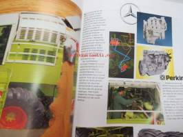 Claas Mega skördetröska (leikkuupuimuri) -myyntiesite ruotsiksi