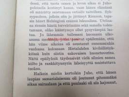 &quot;Riennon toimitus&quot; piirteitä Kolkkalan kaupungin sivistyshistoriasta - leimattu &quot;Itämeren Jalkaväkirykmentti nr 1, 1 Konekivääri Komppania&quot;