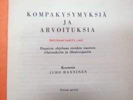 Kompakysymyksiä ja arvoituksia - hupaista ohjelmaa etenkin nuorten tilaisuuksiin ja illanistujaisiin
