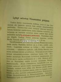 Varsinais-Suomen Nuorisoseurain Keskusseuran ja Nousiaisten Nuorisoseuran Kesäjuhlat Nousiaisissa 1939 Juhlaopas