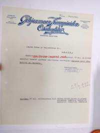 Pohjanmaan Kauppiaiden Osakeyhtiö, Vaasan konttori, 28.9.1943 -asiakirja