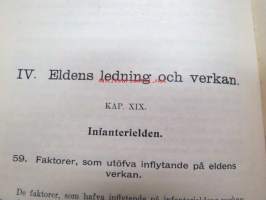 Vapenlära af krigsundervisningskommissionen fastställd såsom lärobok vid kungl. Krigsskolan -aseoppikirja