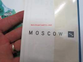 From Vyborg to Moscow - a guide-book for motorists travelling along the Vyborg - Lerningrad - Moscow -route - opaskirja automatkailuun Viipurista Leningradin kautta