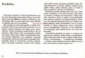 Aamupuheita koulussa, 1960. Oppikoulujen aamuhartauksia.
