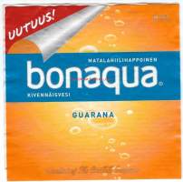 BonAqua Guarana -  juomaetiketti