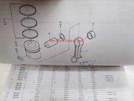Volvo EC210 kaivinkone -varaosaluettelo