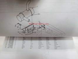 Volvo EC210 kaivinkone -varaosaluettelo