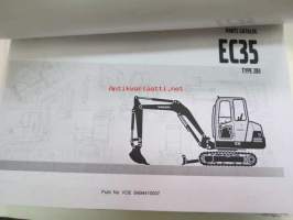Volvo EC235 kaivinkone -varaosaluettelo