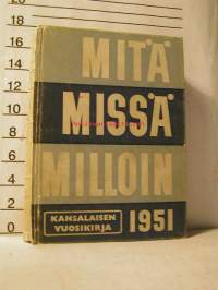 Mitä Missä Milloin 1951 MMM