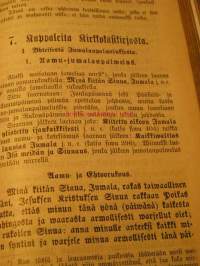 Virsikirja, Suomalainen, evankelis-lutherilaisille seurakunnille Suomen Suuriruhtinaan maasta