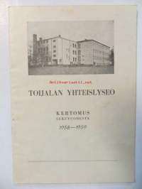 Toijalan Yhteislyseo-kertomus lukuvuodesta 1958-1959