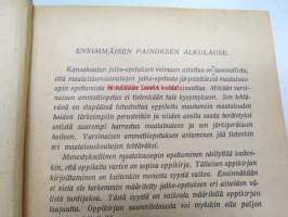 Maatalousoppi - Kansakoulujen jatkoluokkia varten