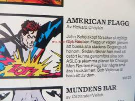 Ruotsin variaatio Marvelin Wolverine #1 Limited Series -lehdestä (MAXX 12/86).