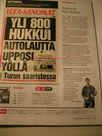 ILTASANOMA THISTORIA  ESTONIA20 VUOTTA TRAAGISESTA UPPOAMISESTA