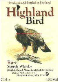 Highland Bird  - viinaetiketti