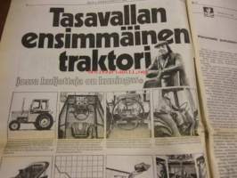 Koneviesti 1975 / 8 sis mm.Teräsrakenteita ,tee se itse VII.MF;n harppaus maanrakennuskonealelle.Moottorin laakerienkorjaukset VI.Marttiinin