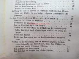 Theorie des Schiessens mit besonderer Beziehung auf die gezogenen Handfeuerwaffen -ampumisen teoriaa
