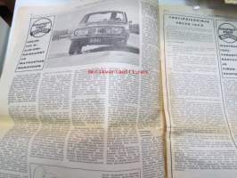 Moottoriviesti 1967 nr 9, sis. mm. seur. artikkelit / kuvat / mainokset; Kestotestit Vlvo 144 S - Wartburg 1000, Taunus 15 M, Tehdasesittely VEB Automobilwerk