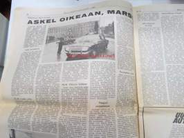 Moottoriviesti 1967 nr 9, sis. mm. seur. artikkelit / kuvat / mainokset; Kestotestit Vlvo 144 S - Wartburg 1000, Taunus 15 M, Tehdasesittely VEB Automobilwerk