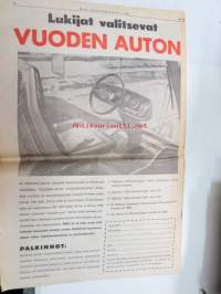 Moottoriviesti 1967 nr 9, sis. mm. seur. artikkelit / kuvat / mainokset; Kestotestit Vlvo 144 S - Wartburg 1000, Taunus 15 M, Tehdasesittely VEB Automobilwerk