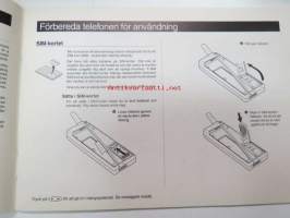 Ericsson S 868 GSM 900 / 1800 Dual band Mobile Phone Användarhandbok -matkapuhelimen käyttöohjekirja