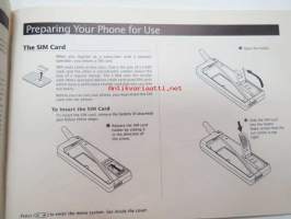 Ericsson S 868 GSM 900 / 1800 Dual band Mobile Phone User´s guide -matkapuhelimen käyttöohjekirja